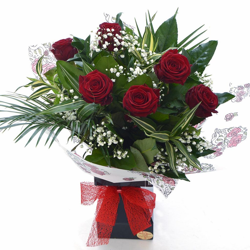 All About You 6 Roses Tudor Rose Florist Ballincollig