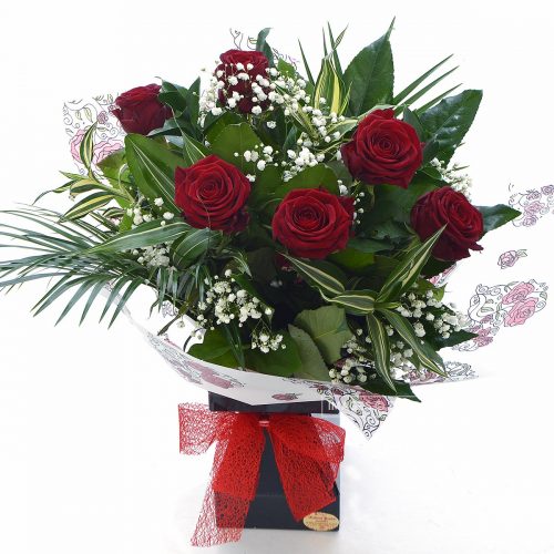All About You 6 Roses Tudor Rose Florist Ballincollig